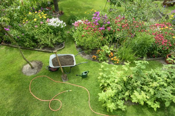 Flower Bed Construction in Springdale