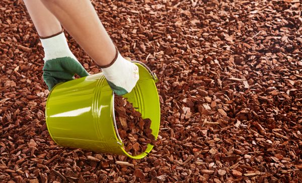 Wood Chip Landscaping in Springdale