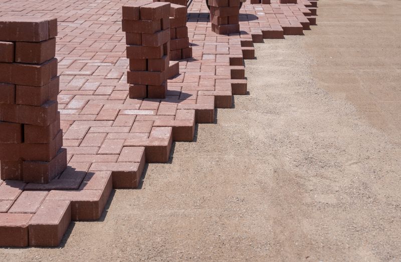 Colorful Brick Paver Arrangement