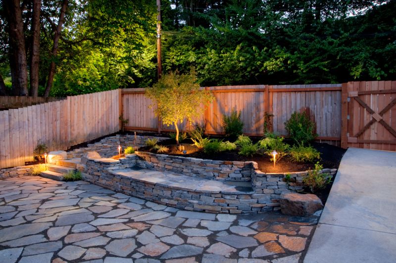 Hardscape features